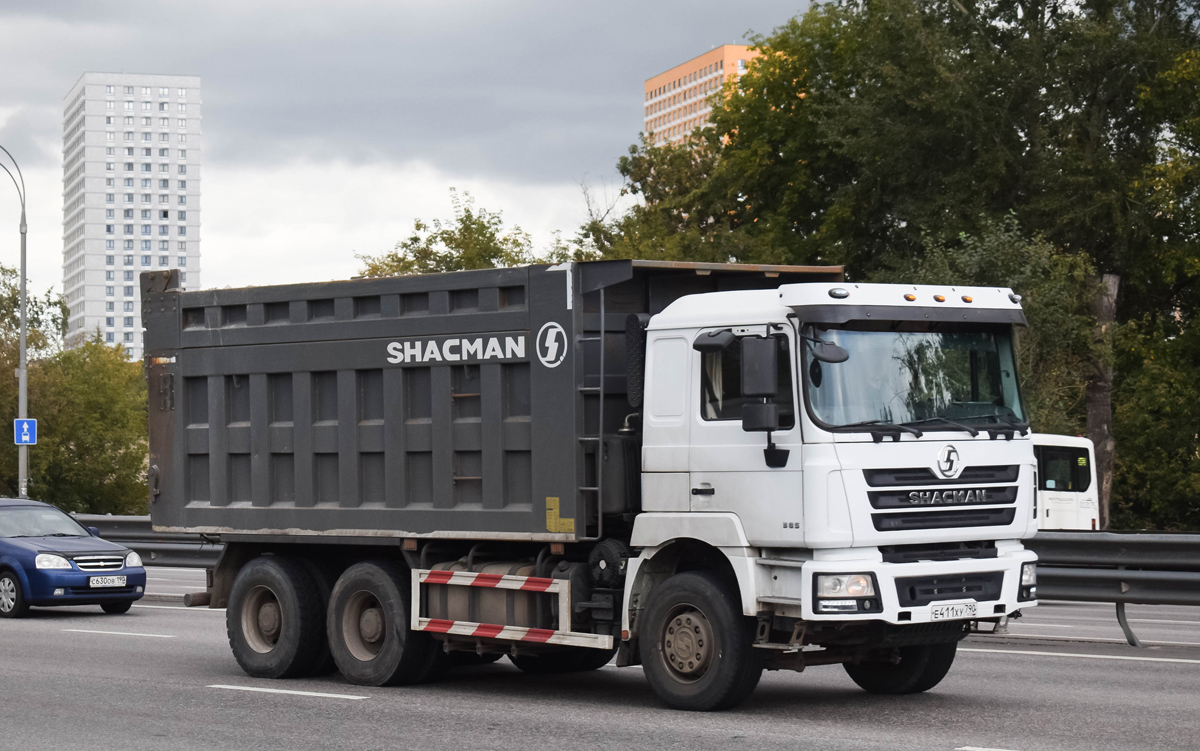 Московская область, № Е 411 ХУ 790 — Shaanxi Shacman F3000 SX325x