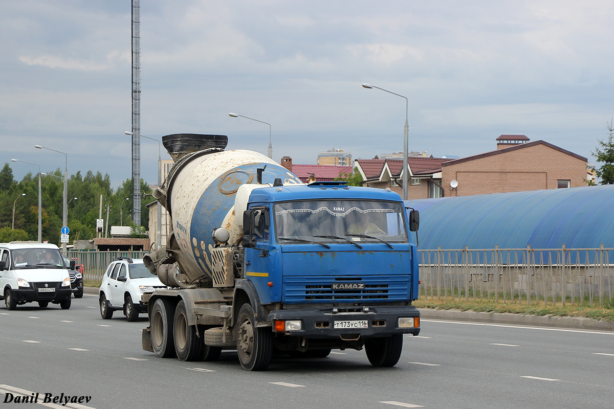 Татарстан, № Т 173 УС 116 — КамАЗ-65115-62