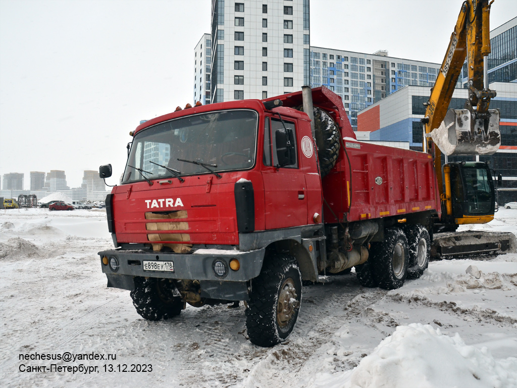 Санкт-Петербург, № Е 898 ЕУ 178 — Tatra 815-2 S3