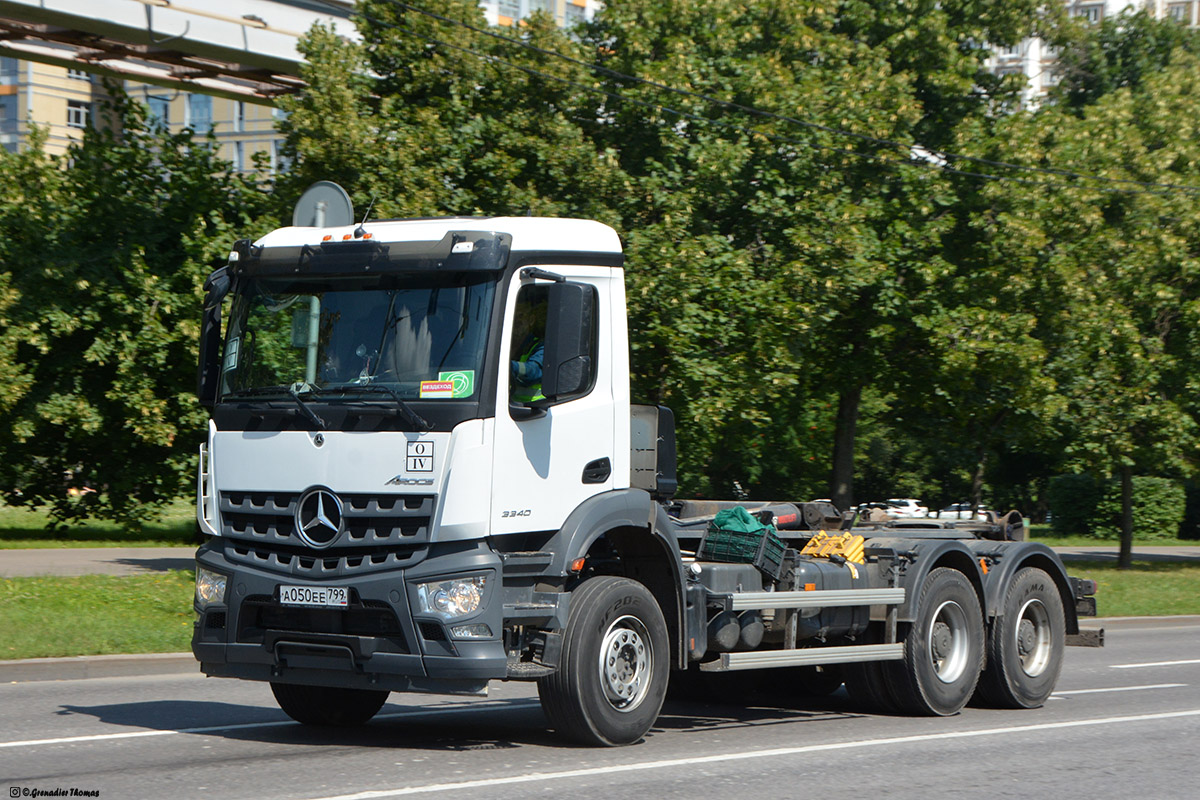 Москва, № А 050 ЕЕ 799 — Mercedes-Benz Arocs (общ.м)