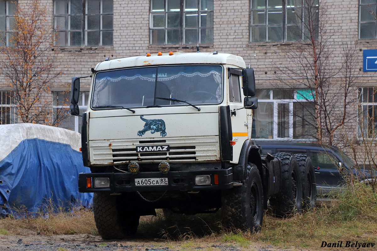 Ненецкий автономный округ, № А 605 СА 83 — КамАЗ-43101