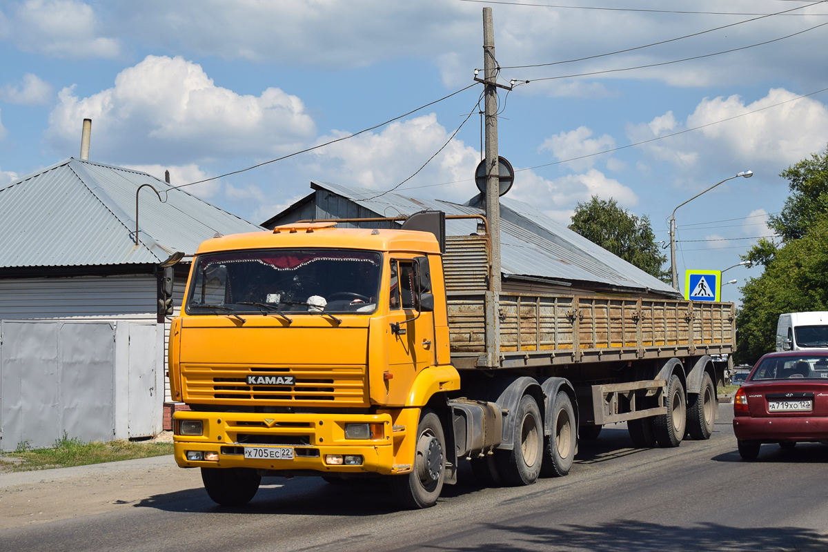 Алтайский край, № Х 705 ЕС 22 — КамАЗ-65116-62