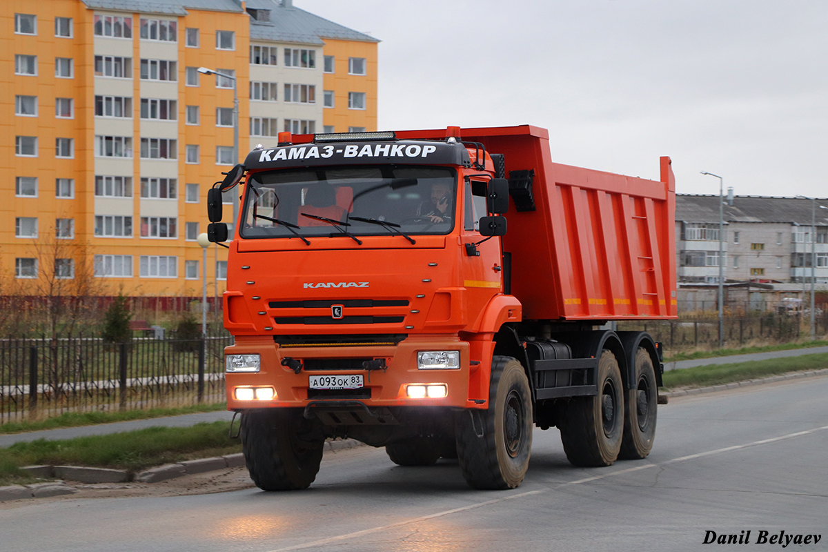 Ненецкий автономный округ, № А 093 ОК 83 — КамАЗ-6522-53