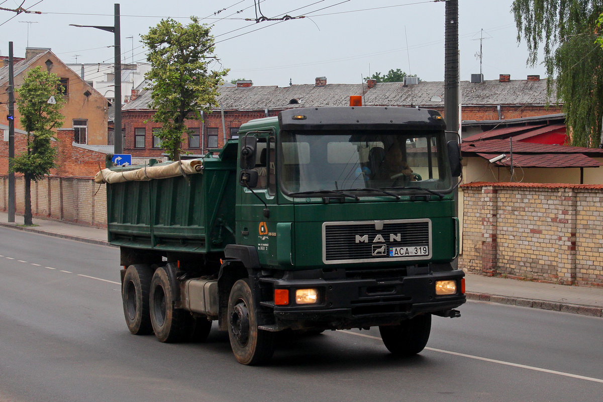 Литва, № ACA 319 — MAN F90 (общая модель)