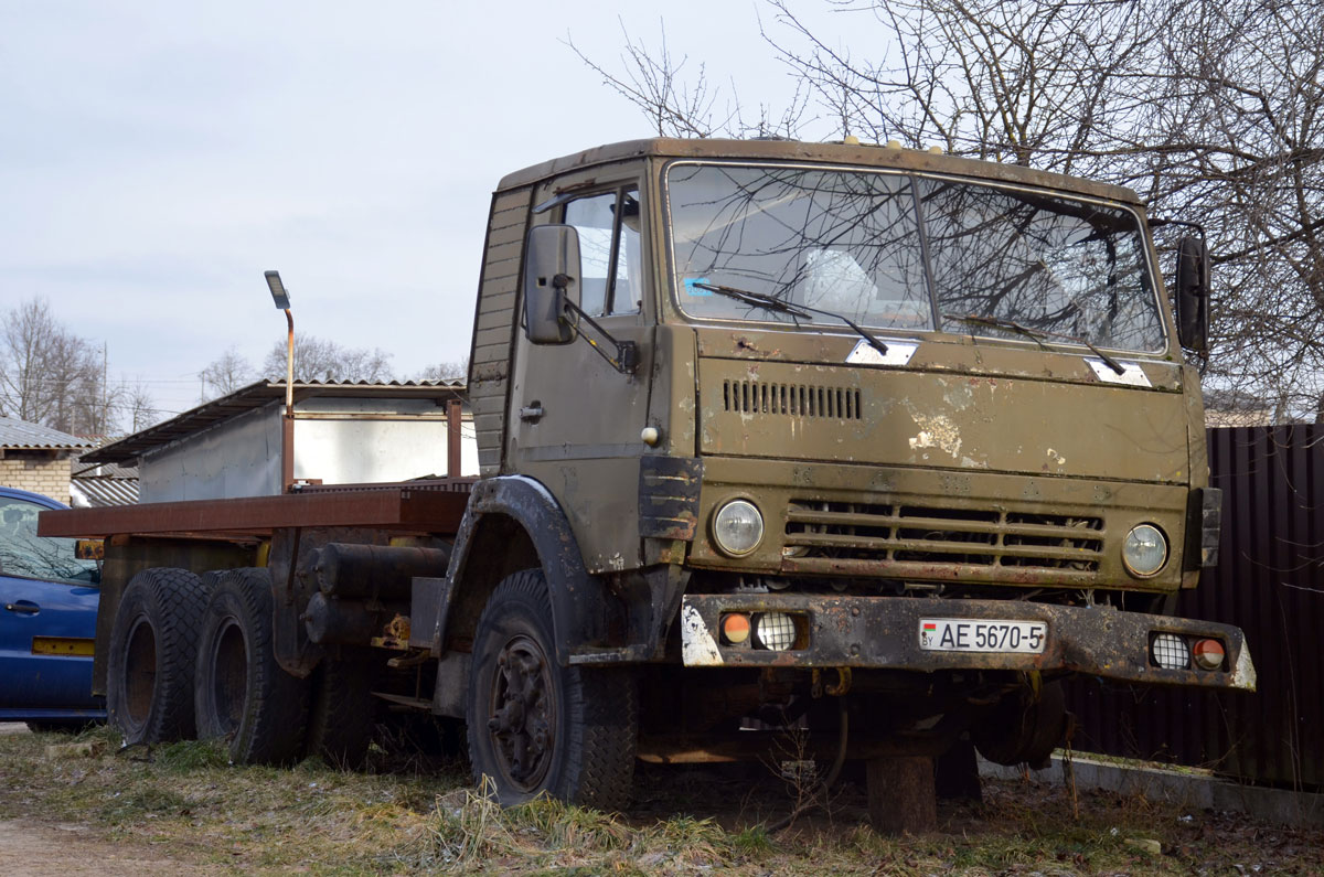 Минская область, № AE 5670-5 — КамАЗ (общая модель)