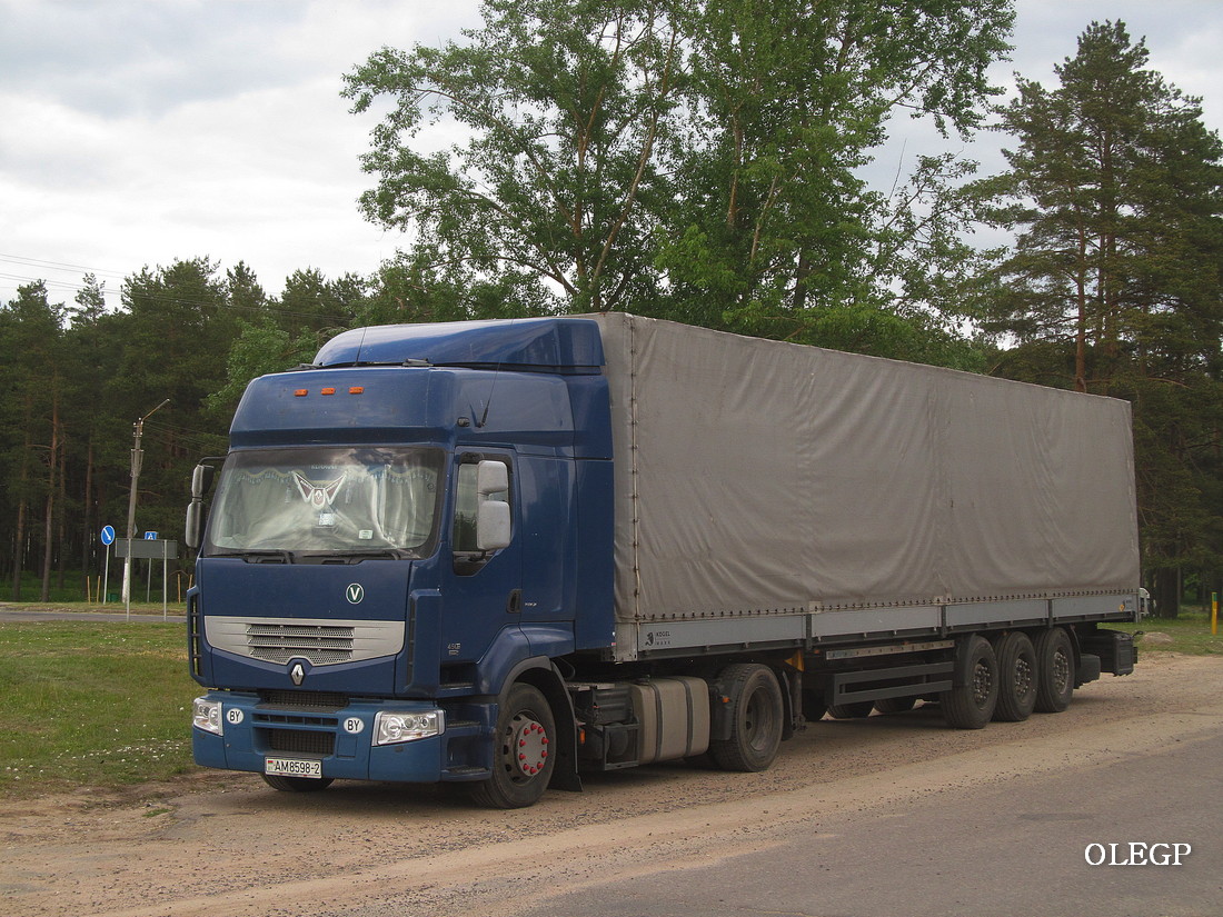 Витебская область, № АМ 8598-2 — Renault Premium ('2006)