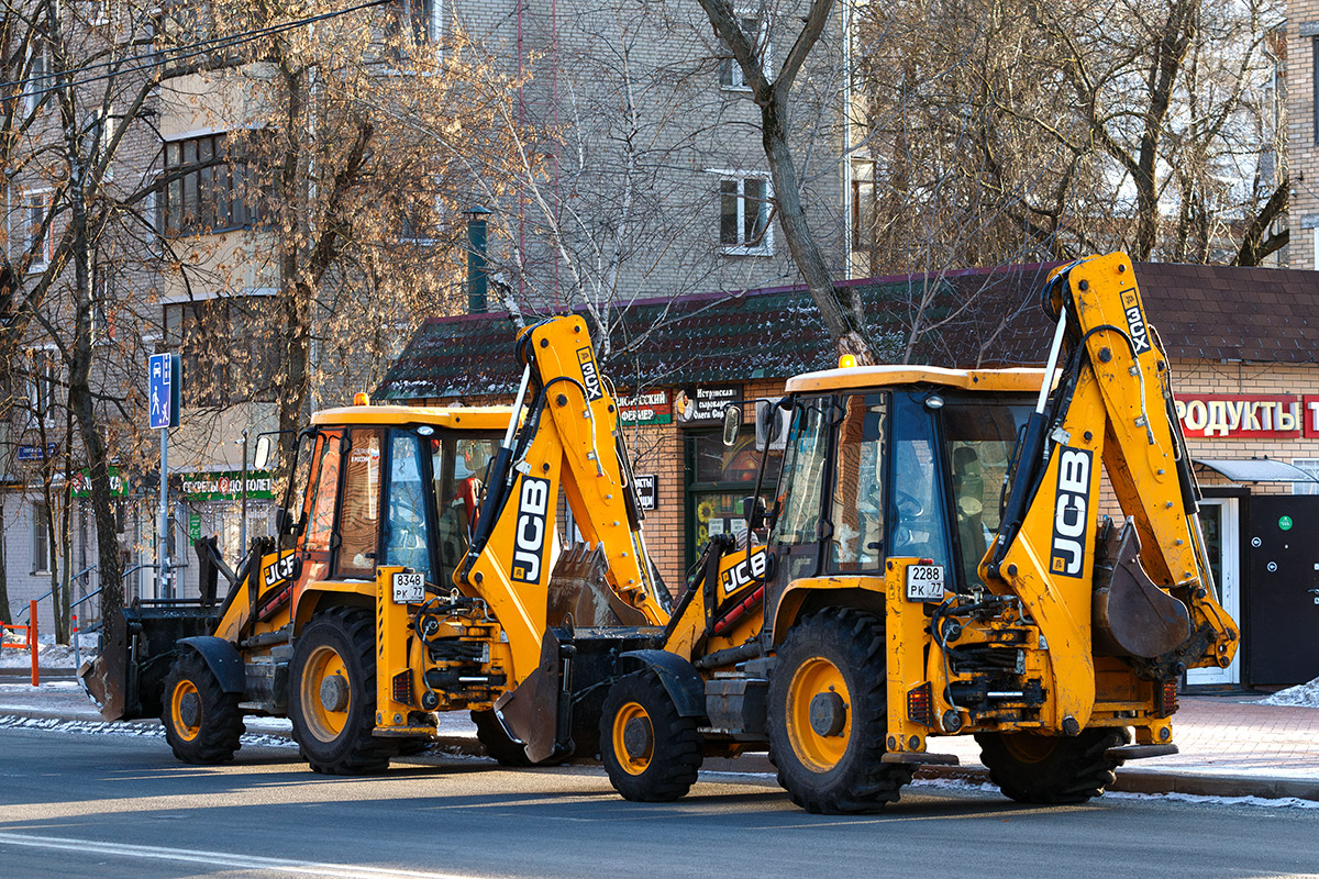 Москва, № 2288 РК 77 — JCB 3CX