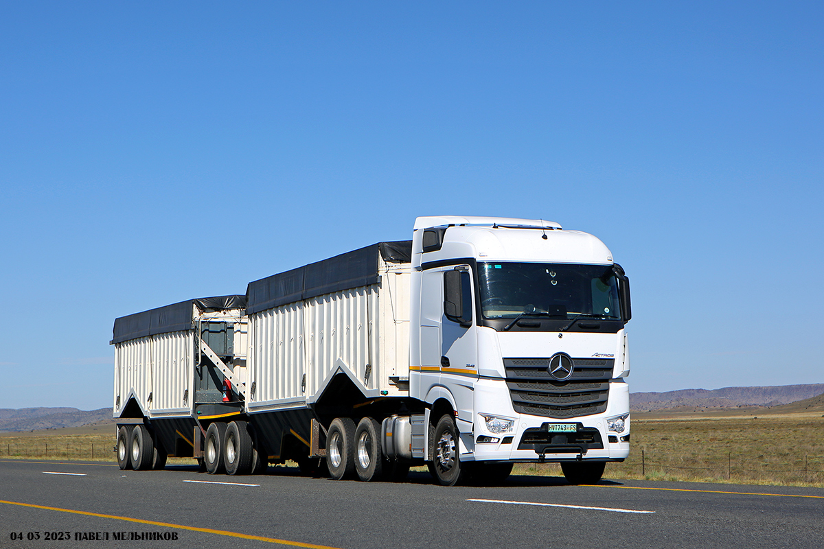 Южно-Африканская Республика, № HVT 743 FS — Mercedes-Benz Actros ('2018)