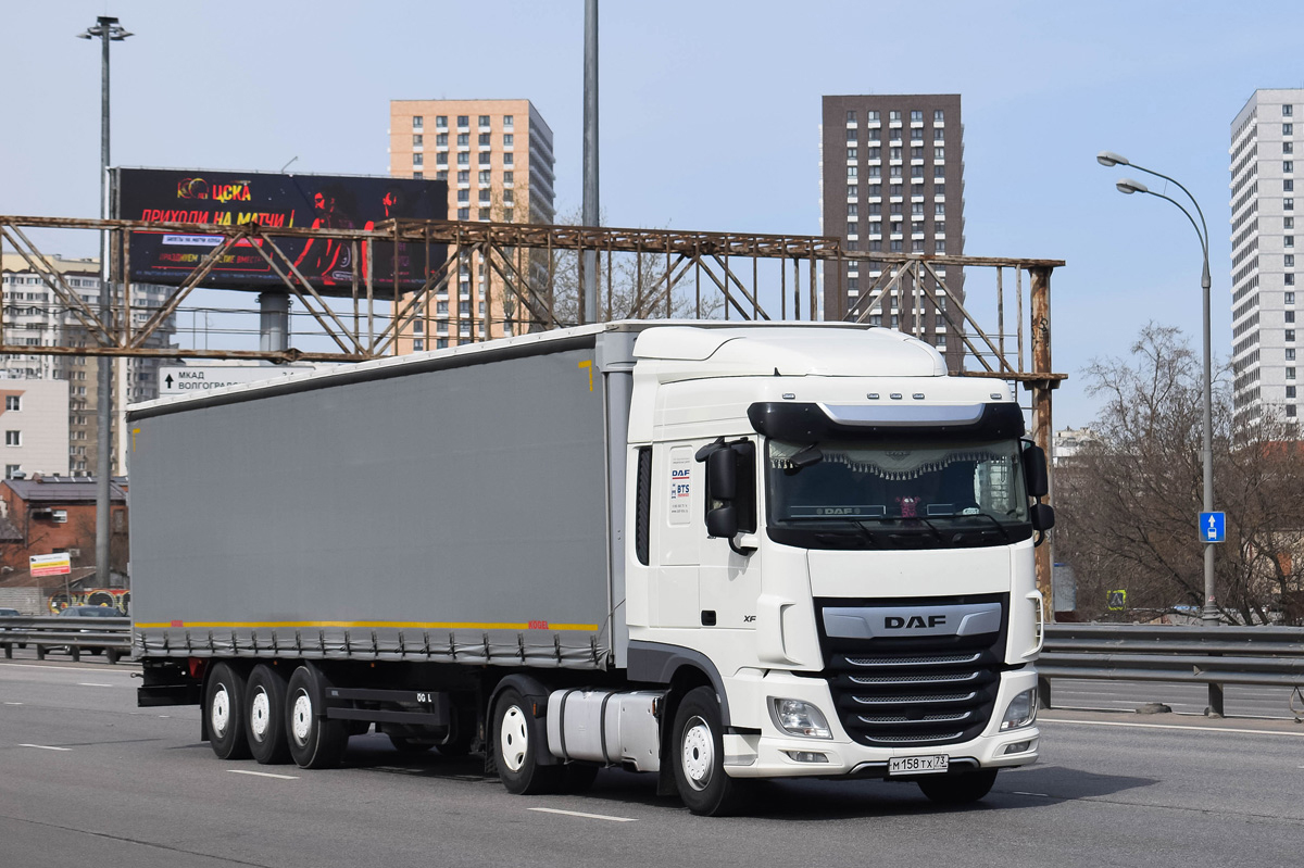 Ульяновская область, № М 158 ТХ 73 — DAF XF Euro6 FT