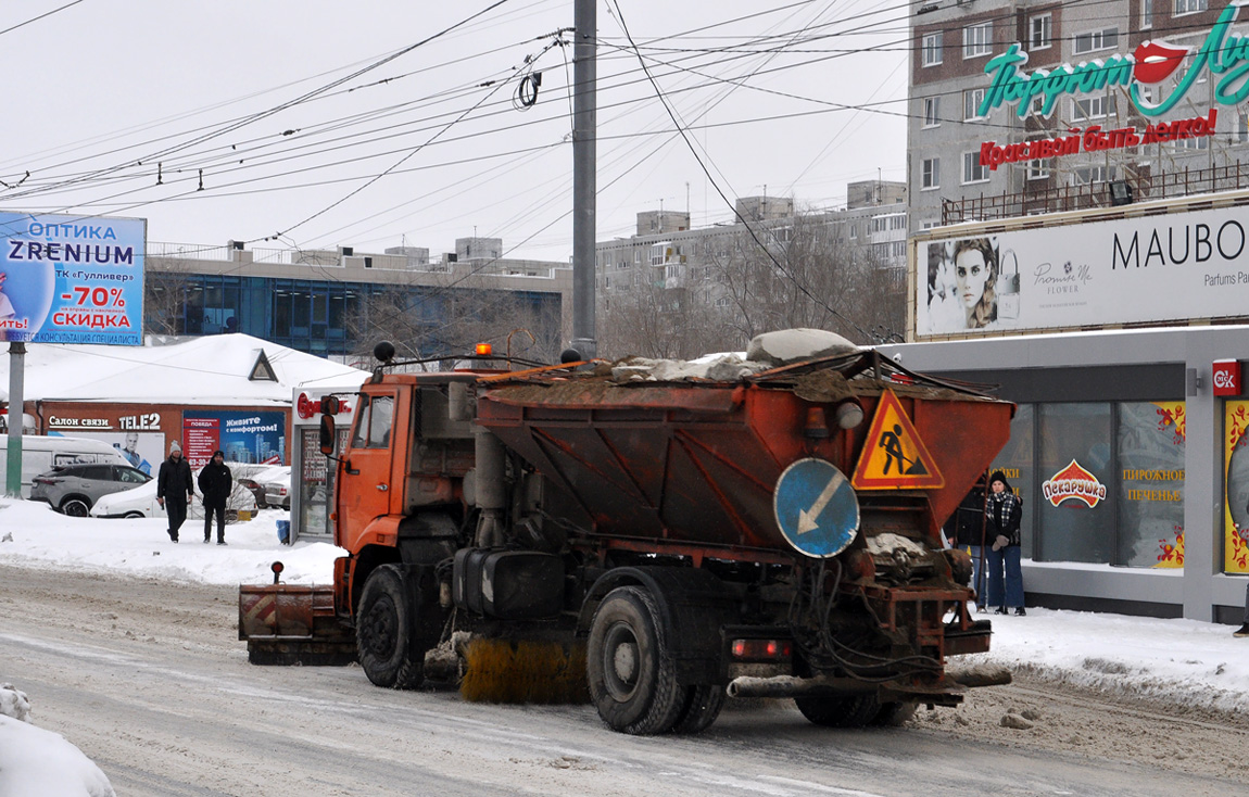 Омская область, № Р 166 КТ 55 — КамАЗ-53605-62