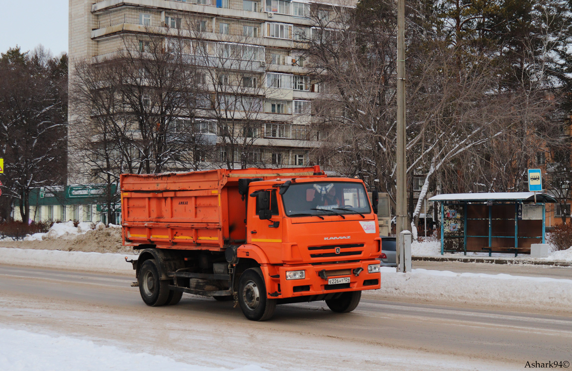 Красноярский край, № Е 226 НТ 124 — КамАЗ-53605-L4(19)