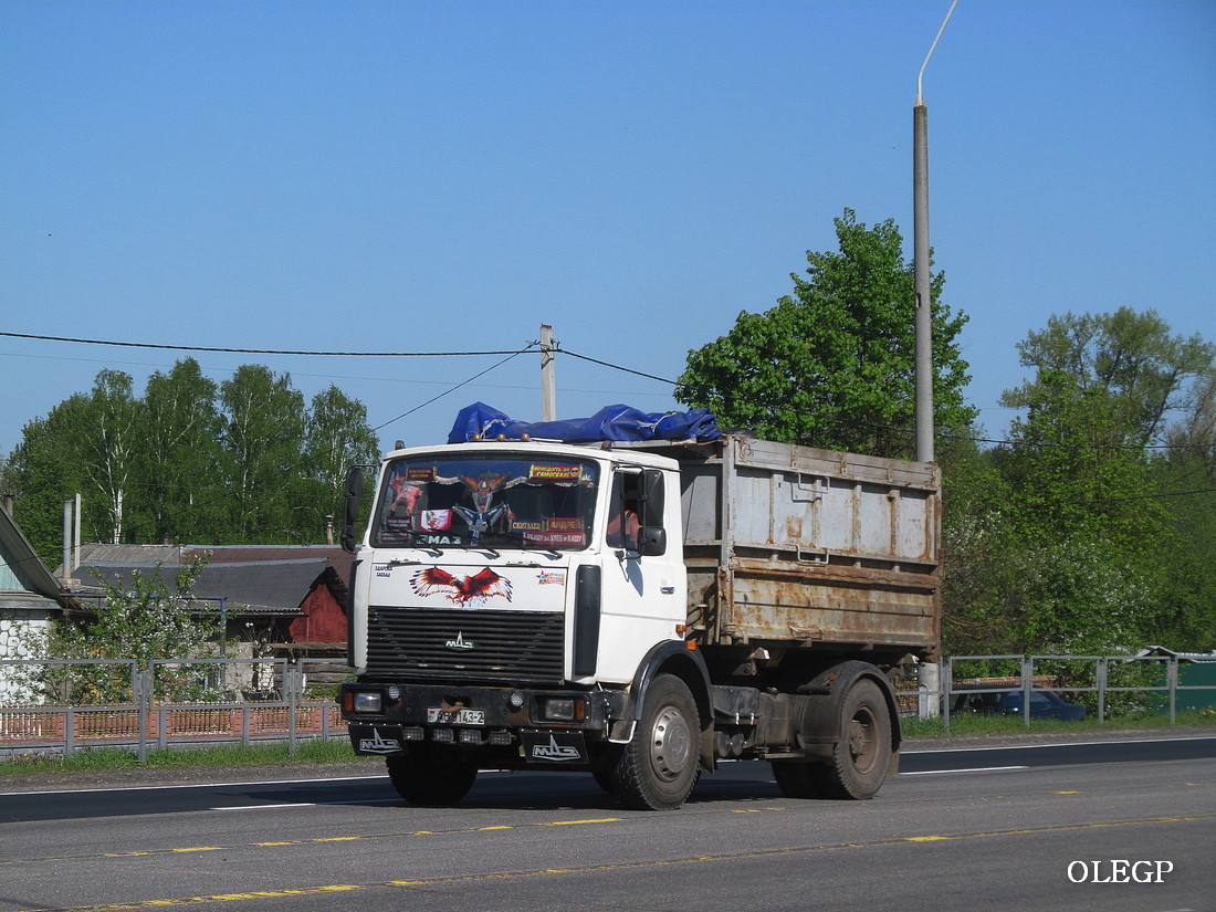 Витебская область, № АВ 9143-2 — МАЗ-5551 (общая модель)