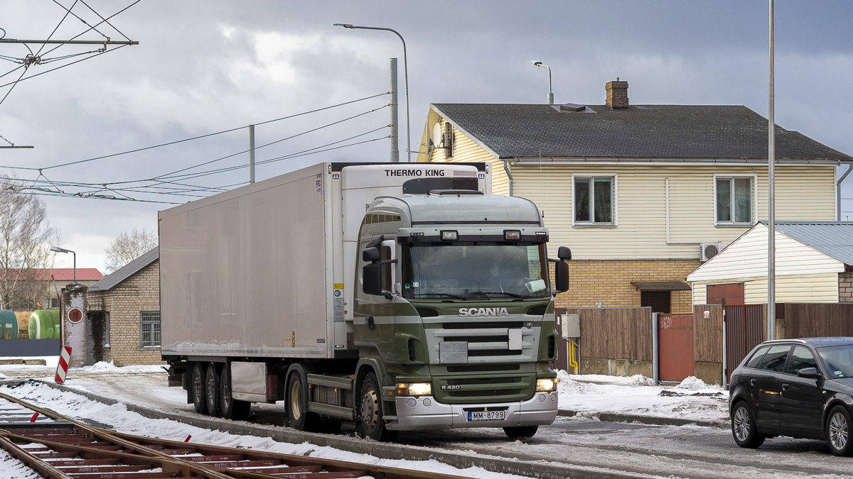 Латвия, № MM-8799 — Scania ('2004) R420