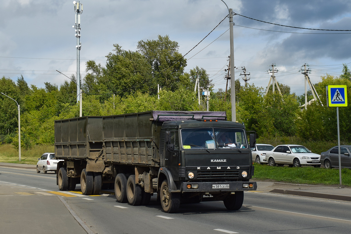 Алтайский край, № К 581 СЕ 22 — КамАЗ-5320