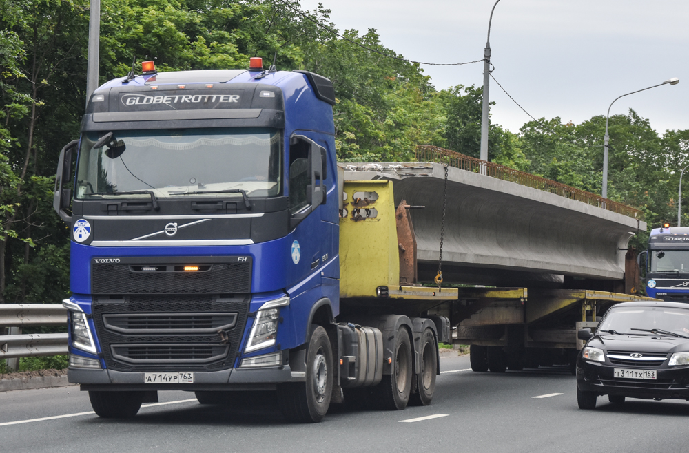 Самарская область, № А 714 УР 763 — Volvo ('2012) FH.500 [X9P]