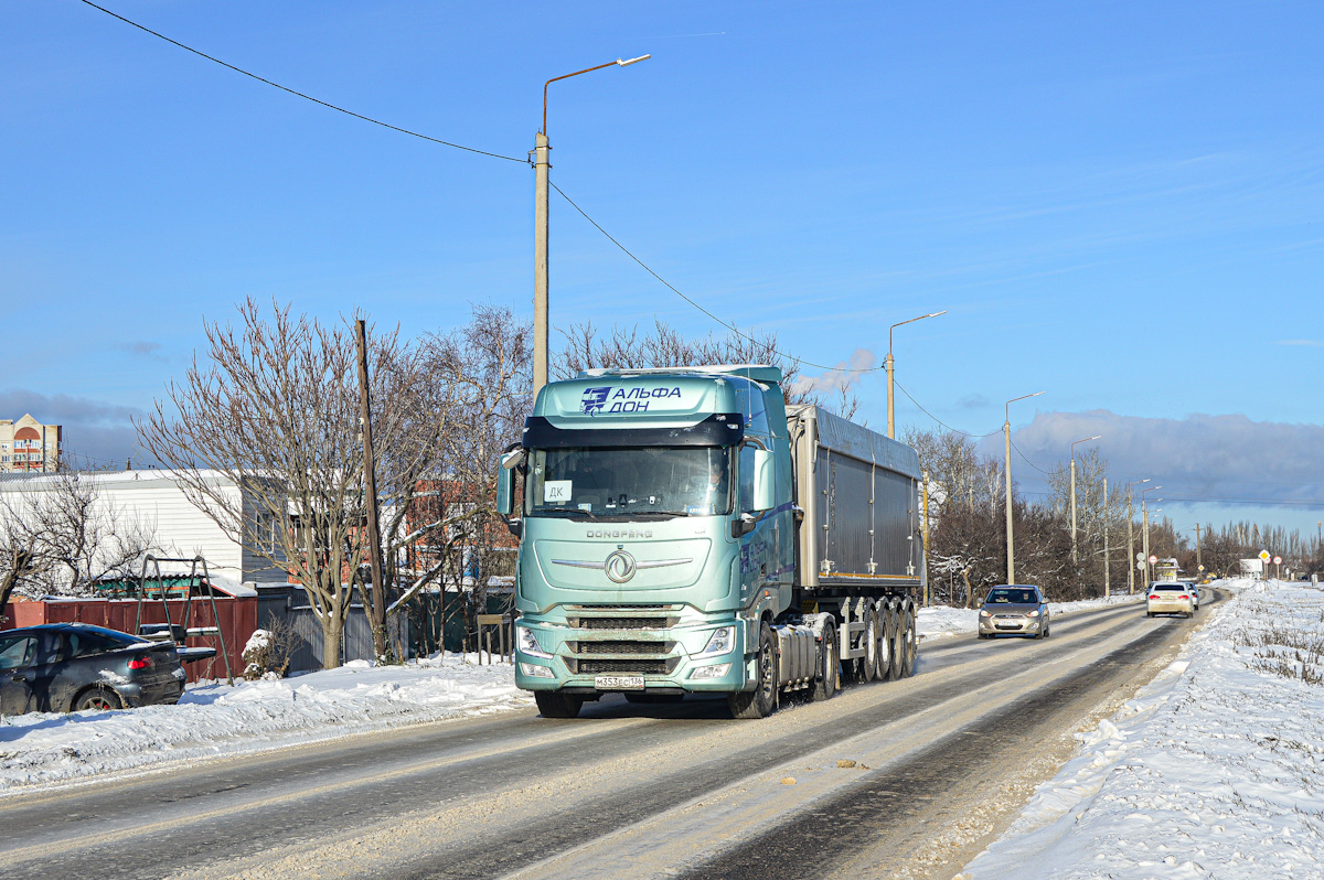 Воронежская область, № М 353 ЕС 136 — Dongfeng GX DFH4180