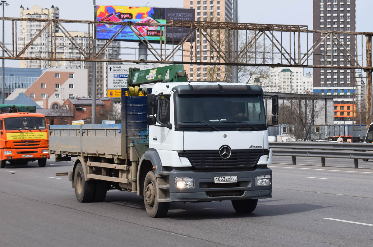 Московская область, № С 063 ЕО 790 — Mercedes-Benz Atego 1823