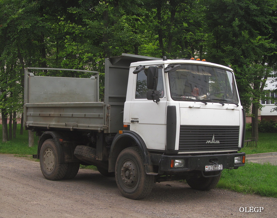 Минск, № АО 4231-7 — МАЗ-5551 (общая модель)