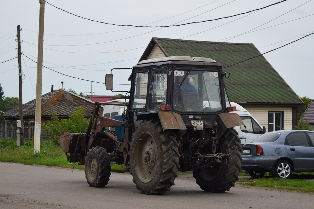 Алтайский край, № 0496 ЕК 22 — Беларус-82.1