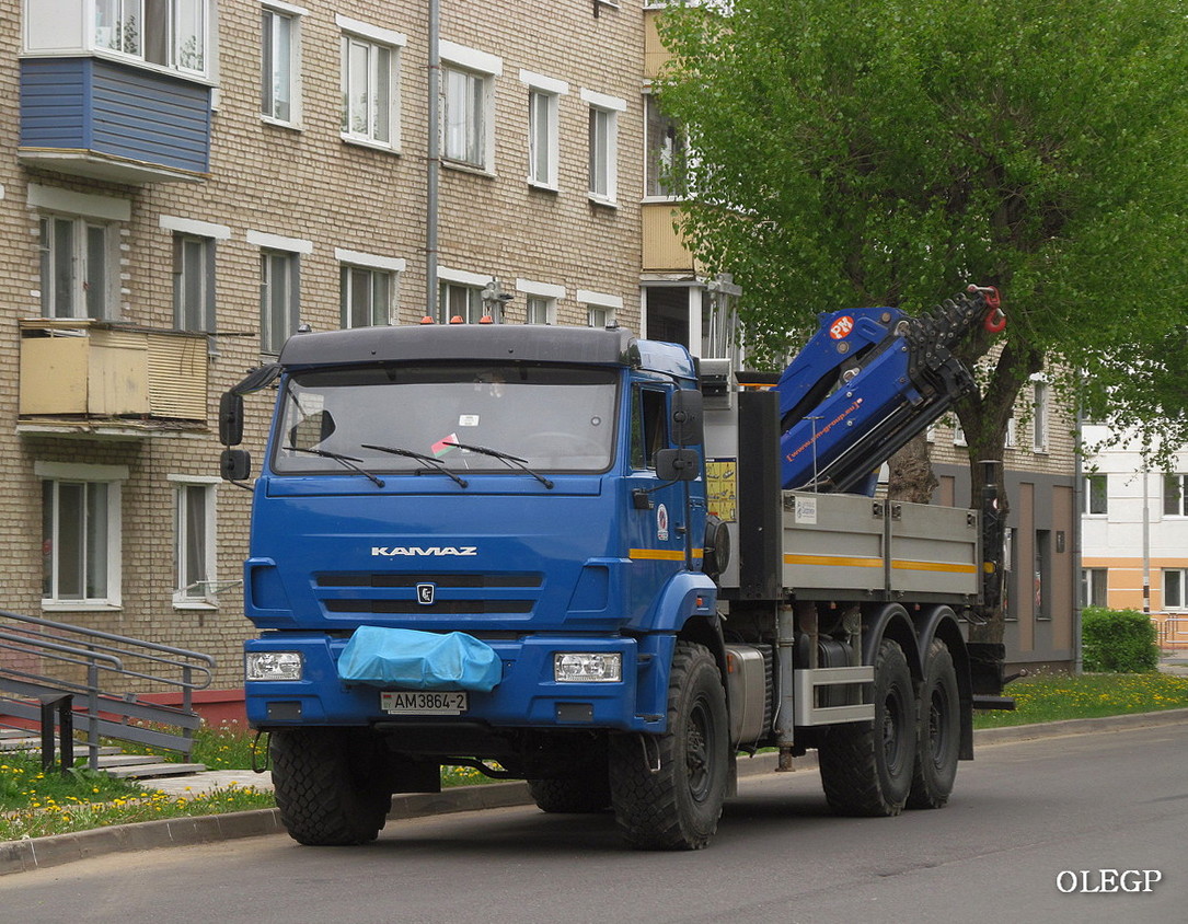 Витебская область, № АМ 3864-2 — КамАЗ-43118 (общая модель)