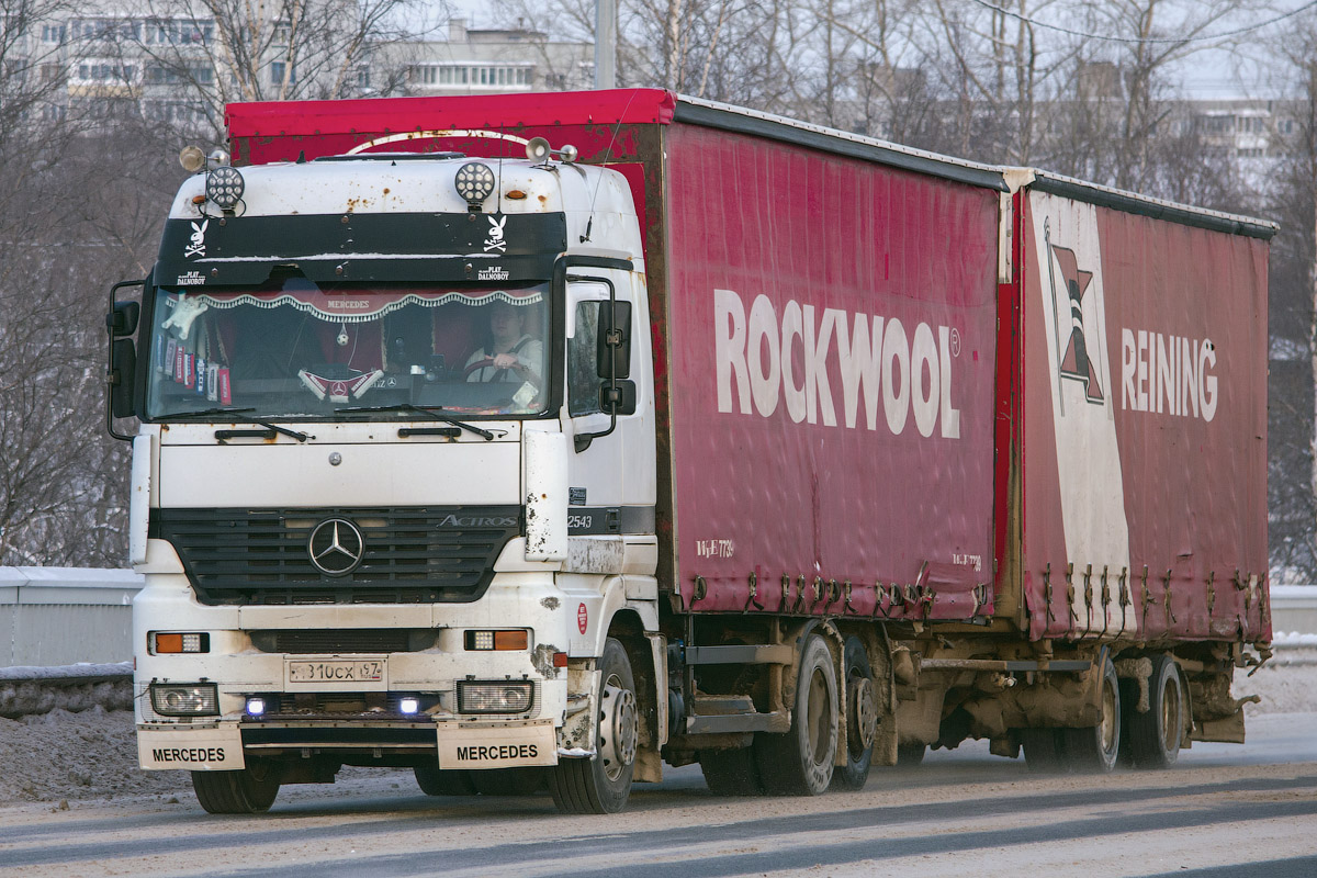 Вологодская область, № М 810 СХ 197 — Mercedes-Benz Actros ('1997) 2543