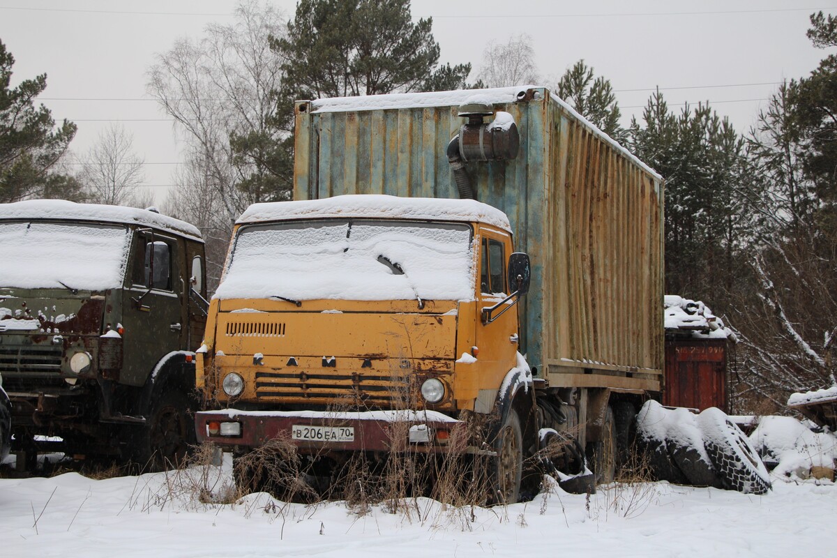 Томская область, № В 206 ЕА 70 — КамАЗ-53213