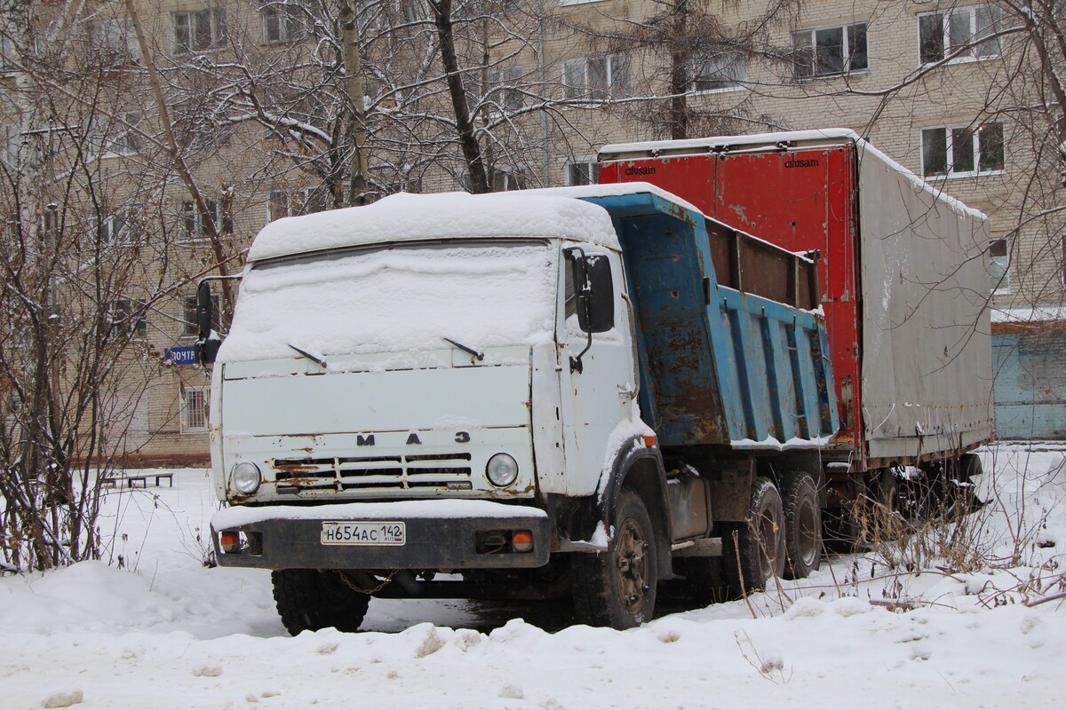 Кемеровская область, № Н 654 АС 142 — КамАЗ-55111-01 [55111A]