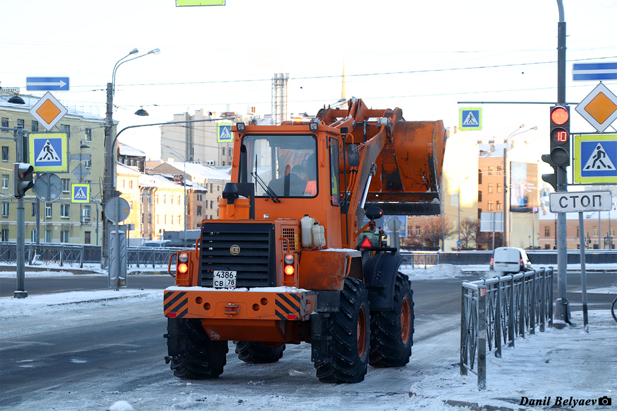 Санкт-Петербург, № 4386 СВ 78 — Амкодор-342С4