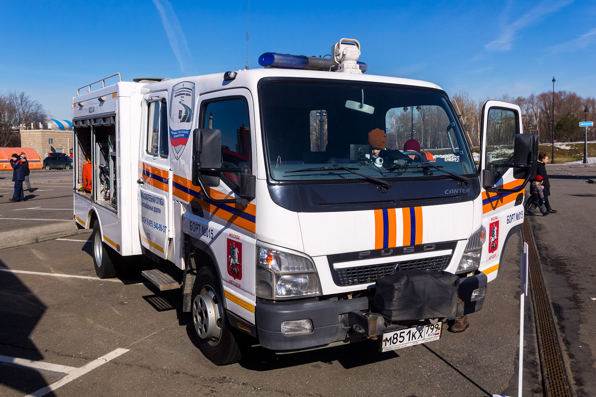 Москва, № 015 — Fuso Canter [Z8V, Z9M]; Москва — Неделя городского хозяйства 2023