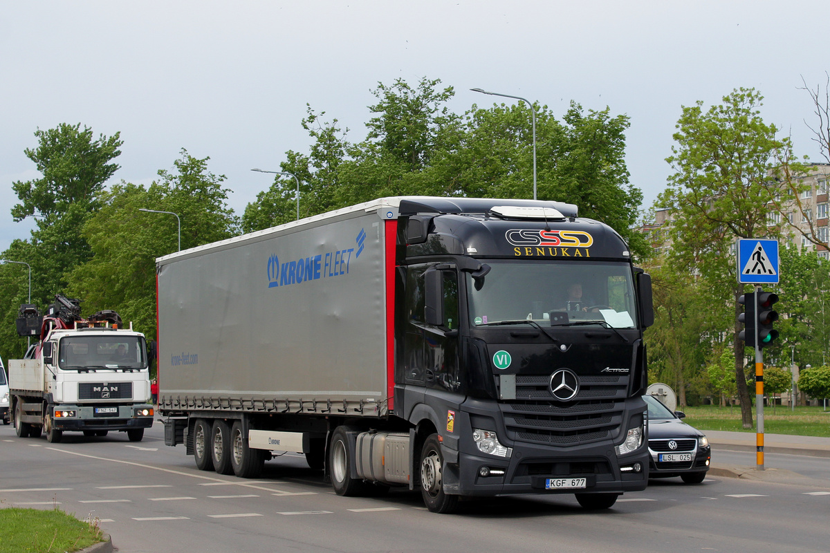 Литва, № KGF 677 — Mercedes-Benz Actros ('2011) 1842