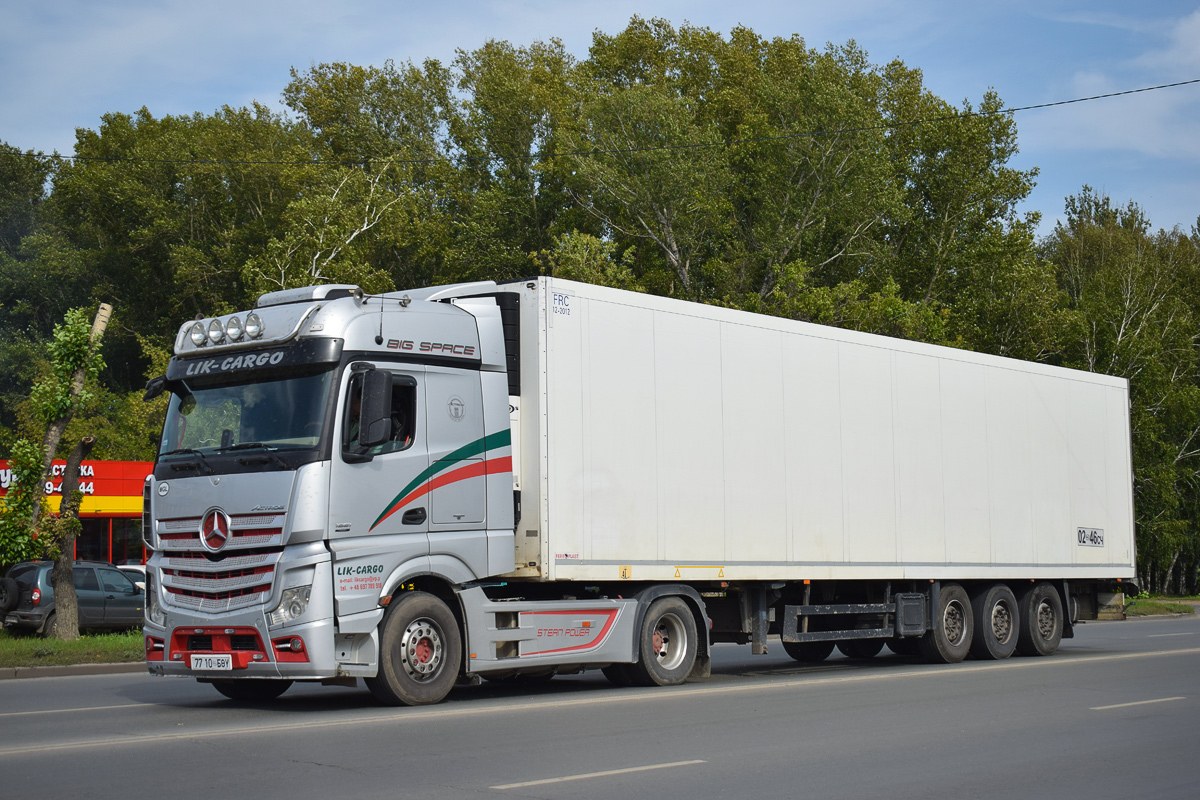 Монголия, № 7710 БӨY — Mercedes-Benz Actros ('2011) 1851