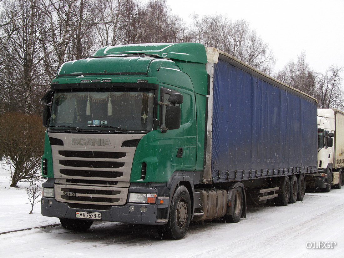 Могилёвская область, № АК 7578-6 — Scania ('2009) R420