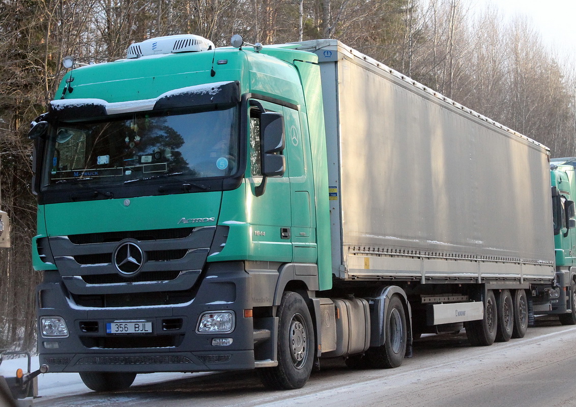 Эстония, № 356 BJL — Mercedes-Benz Actros ('2009) 1844