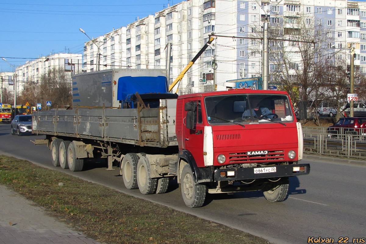 Алтайский край, № О 661 УС 22 — КамАЗ-5410