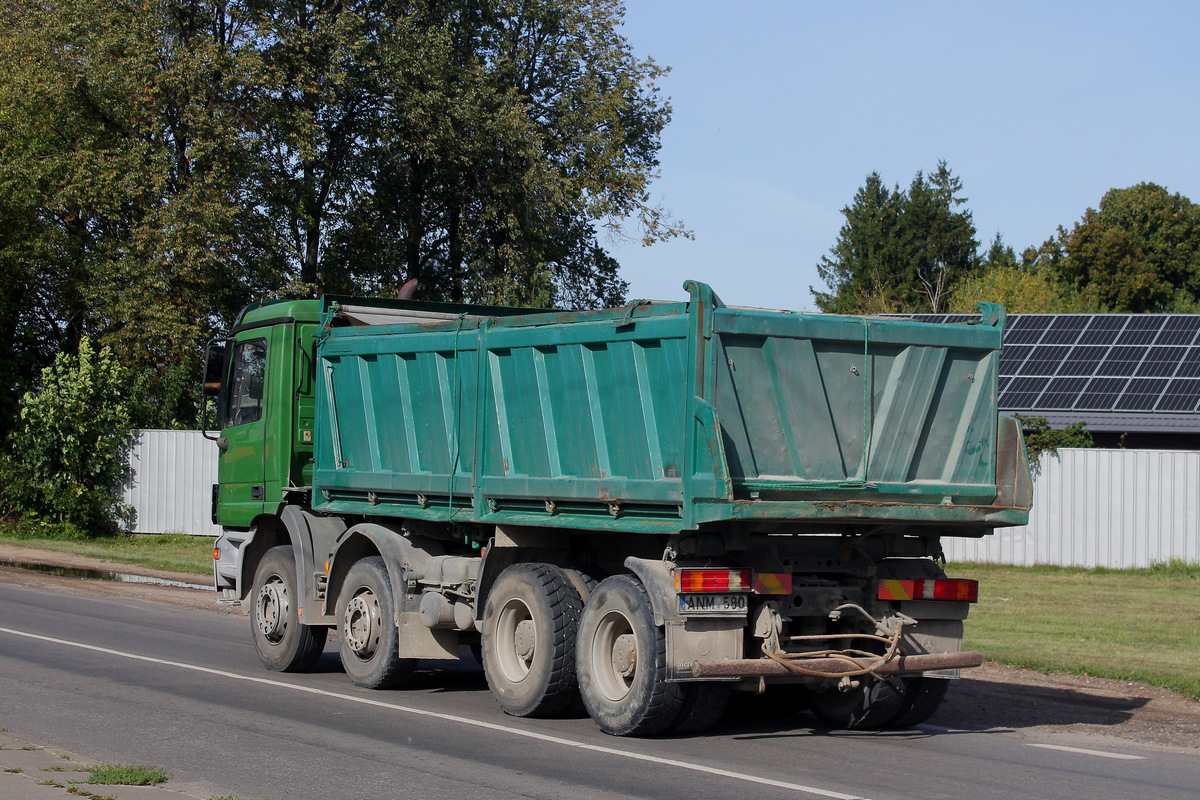 Литва, № ANM 580 — Mercedes-Benz Actros ('1997) 3240