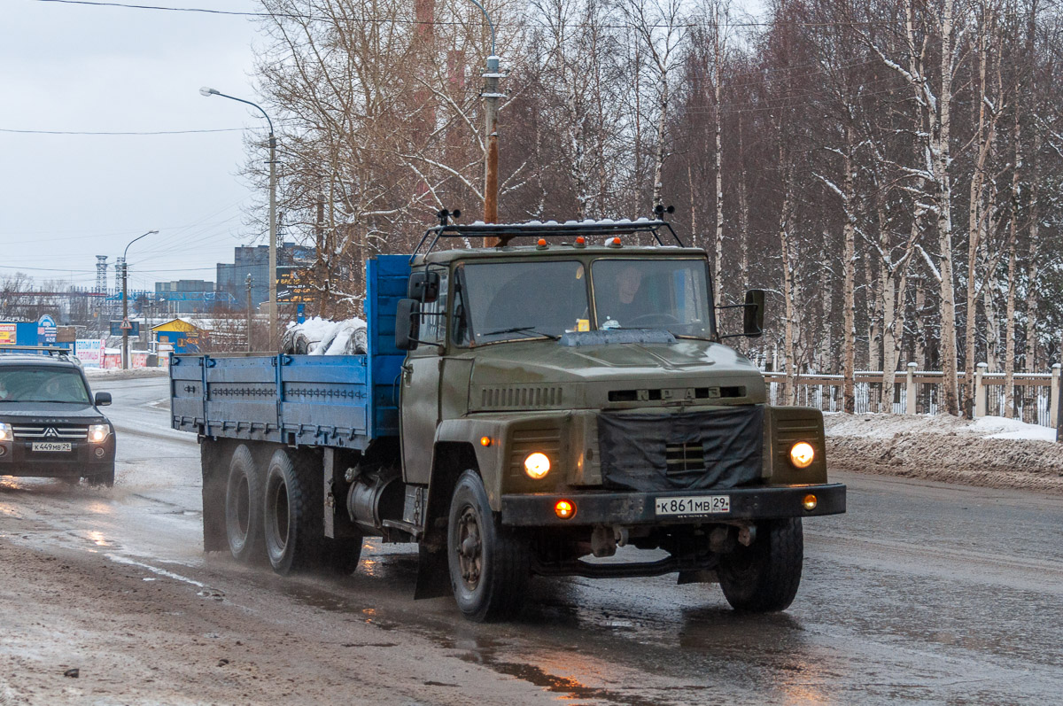 Архангельская область, № К 861 МВ 29 — КрАЗ-65101