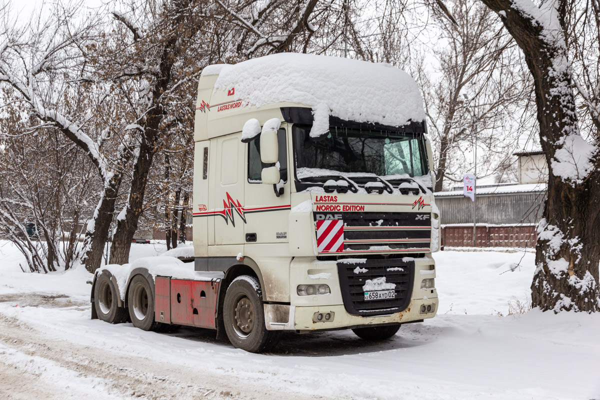 Алматы, № 658 AYD 02 — DAF XF105 FTS