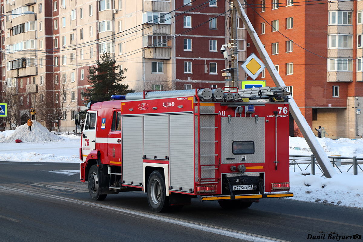 Санкт-Петербург, № К 773 ХХ 198 — КамАЗ-43253-G5