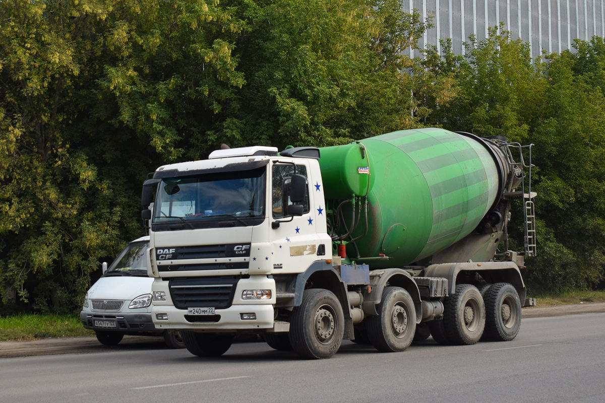 Алтайский край, № М 240 ММ 22 — DAF CF85 FAD