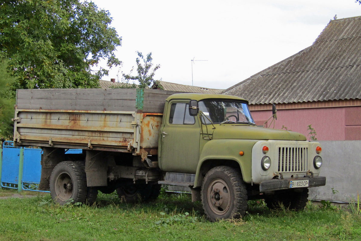 Полтавская область, № BI 8323 CP — ГАЗ-53-14, ГАЗ-53-14-01