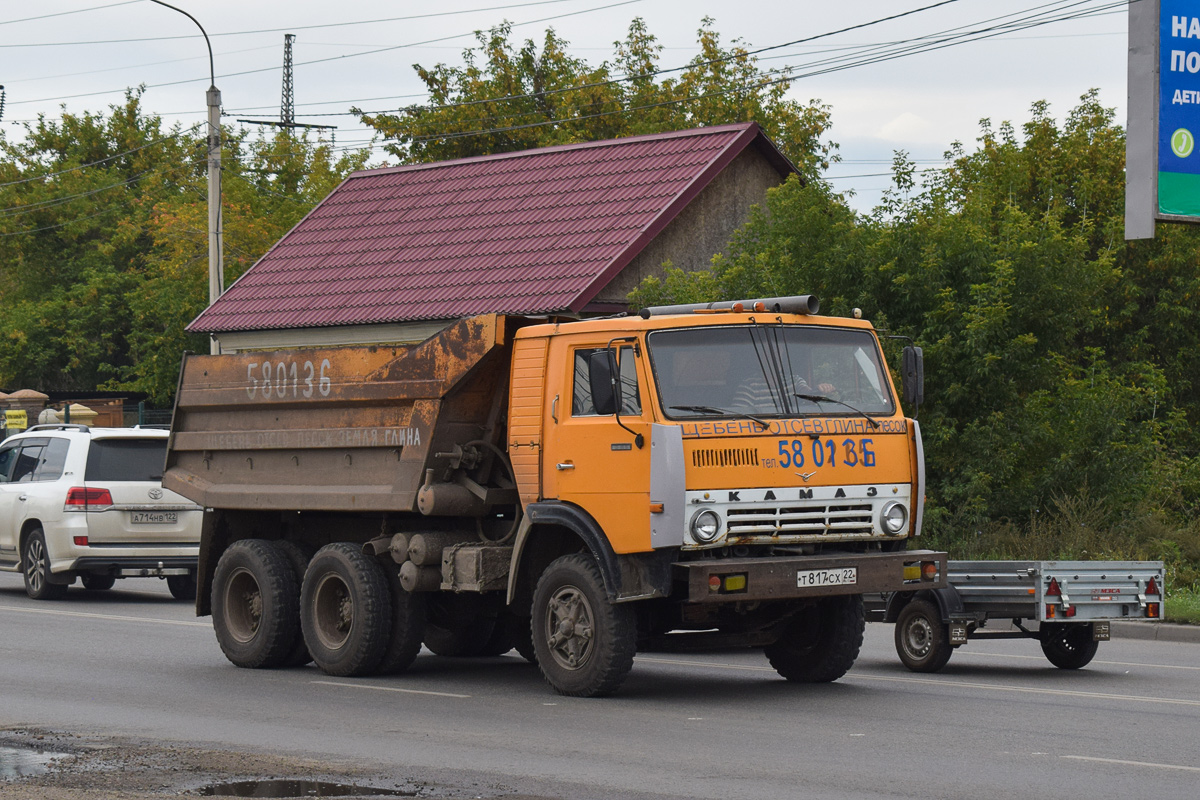 Алтайский край, № Т 817 СХ 22 — КамАЗ-5511