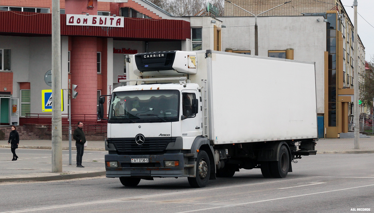 Минская область, № АТ 3738-5 — Mercedes-Benz Atego 1823