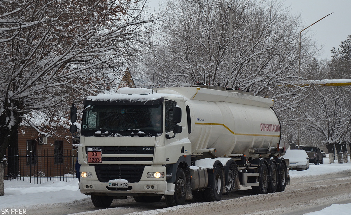 Алматы, № 081 BA 02 — DAF CF85 FTR