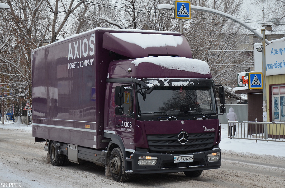 Алматы, № 603 AMZ 02 — Mercedes-Benz Atego (общ.м)