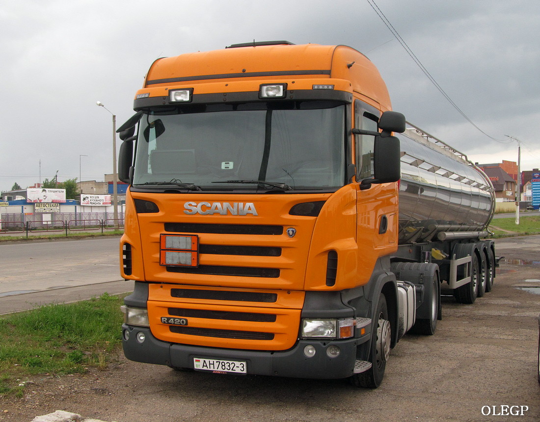 Гомельская область, № АН 7832-3 — Scania ('2004) R420