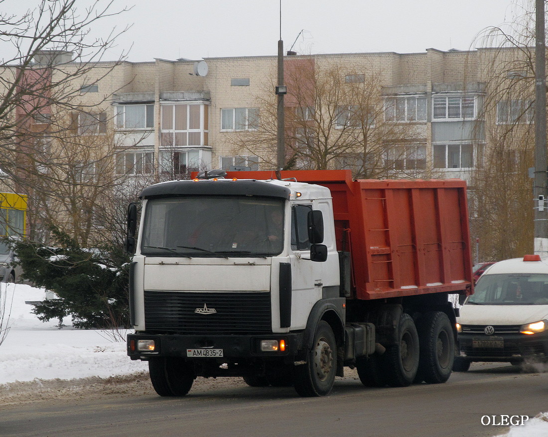 Витебская область, № АМ 4835-2 — МАЗ-5516 (общая модель)