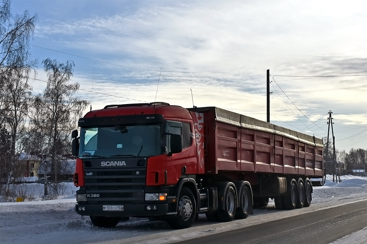 Башкортостан, № Р 100 СО 102 — Scania ('1996) P114G