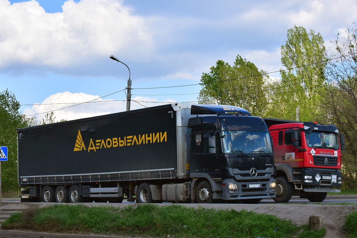 Воронежская область, № 3677 — Mercedes-Benz Actros ('2009) 1844