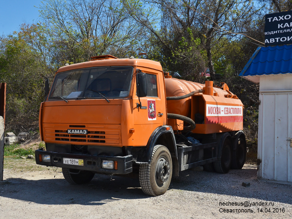 Севастополь, № УЕ 189 М 77 — КамАЗ-53215-15 [53215R]