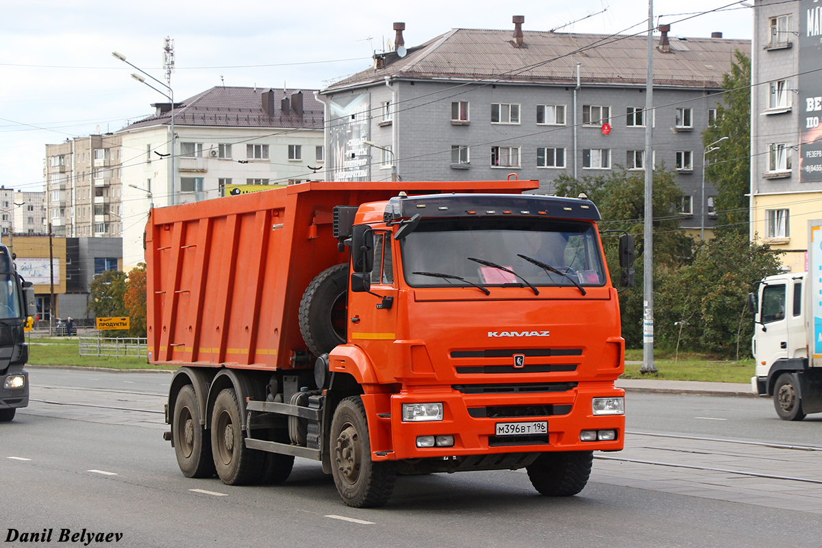 Свердловская область, № М 396 ВТ 196 — КамАЗ-6520-53